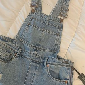 Blank NYC Denim overalls